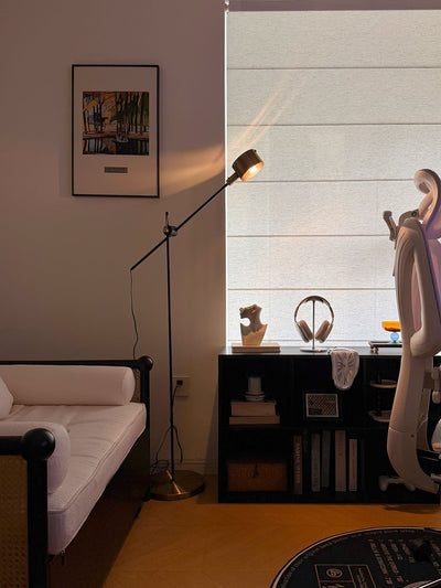 Arclen Adjustable Arm Floor Lamp