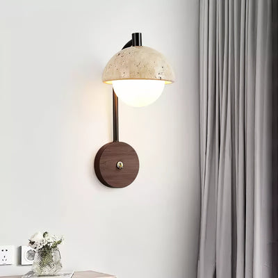Ormaren Travertine Wall Light