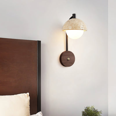 Ormaren Travertine Wall Light