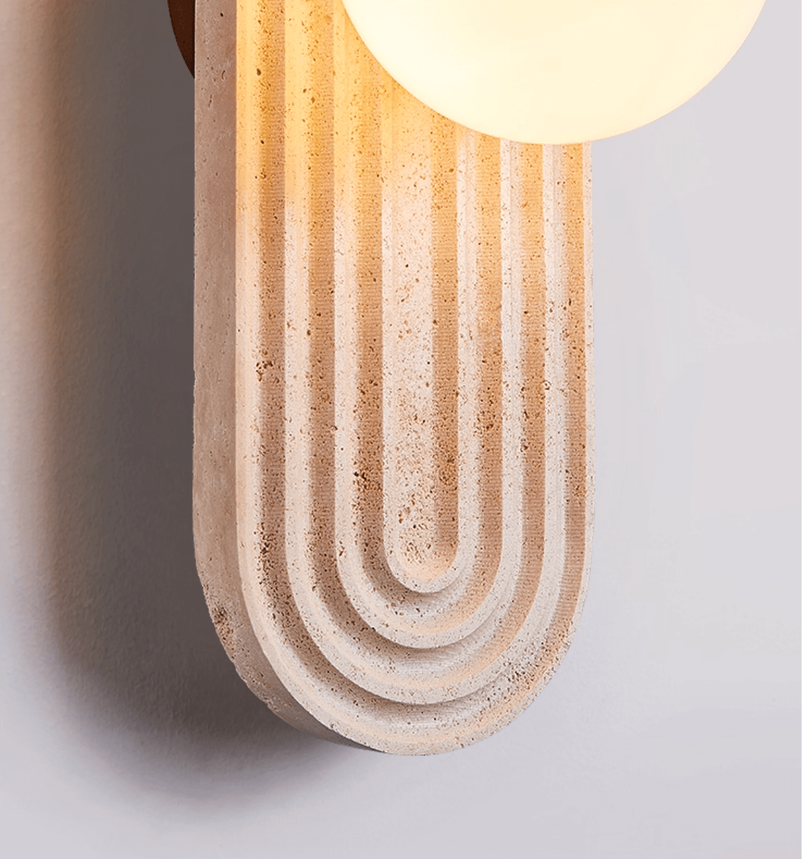Fuleno Travertine Wall Light
