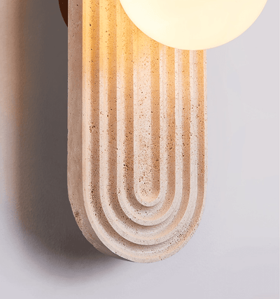Fuleno Travertine Wall Light