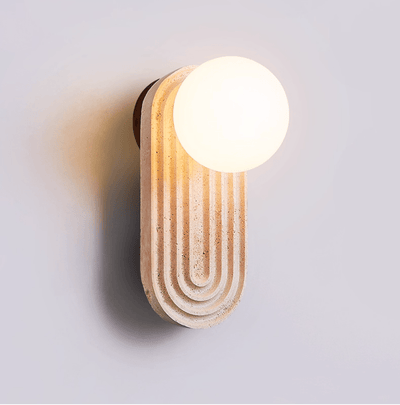 Fuleno Travertine Wall Light