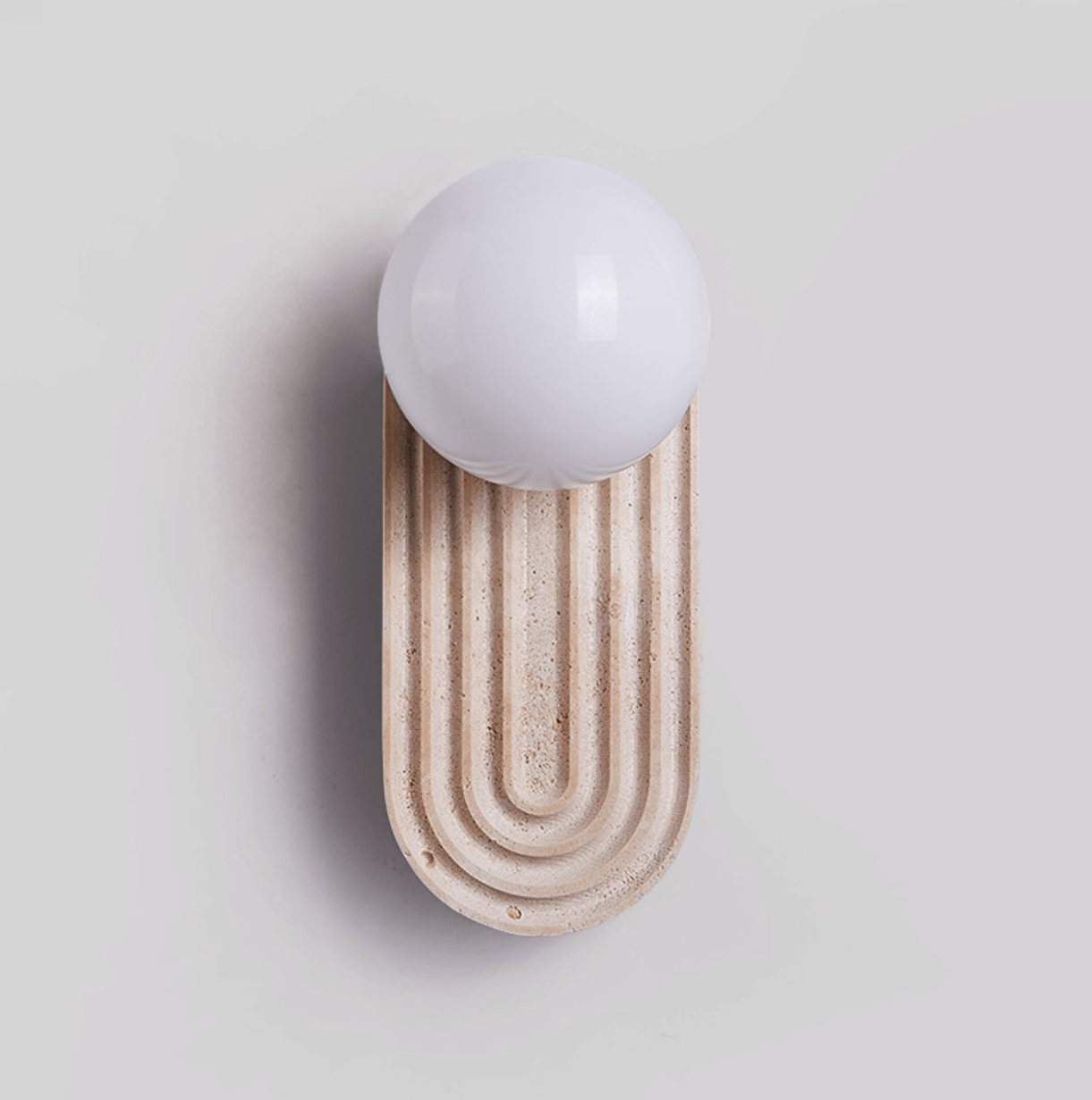 Fuleno Travertine Wall Light