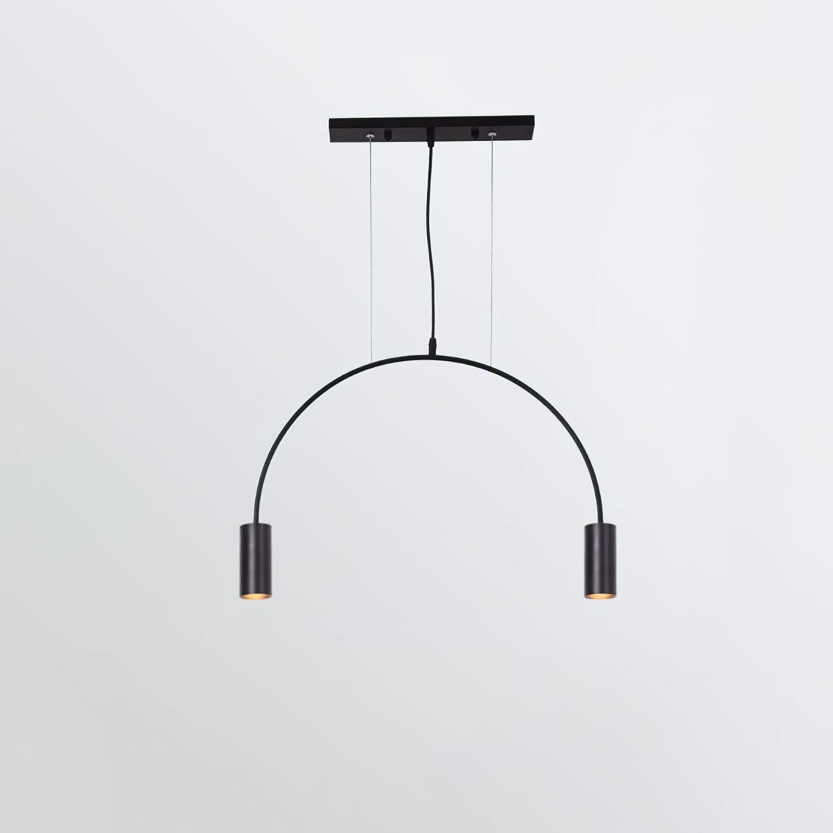 Noriel Pendant Lamp Overlapping Cylinder Minimalist Dining Room
