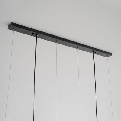 Noriel Pendant Lamp Overlapping Cylinder Minimalist Dining Room
