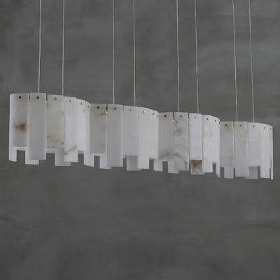 Cavelan Cluster Alabaster Pendant Light