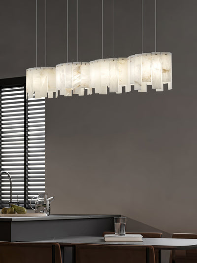 Cavelan Cluster Alabaster Pendant Light
