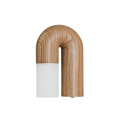 King Modern Minimalist Wood Wall Lamp