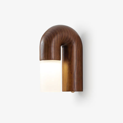 King Modern Minimalist Wood Wall Lamp
