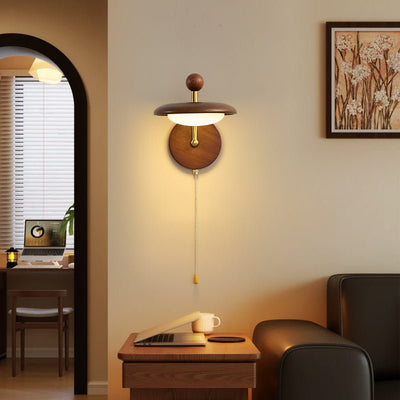 Arcwood Saucer Wall Lamp