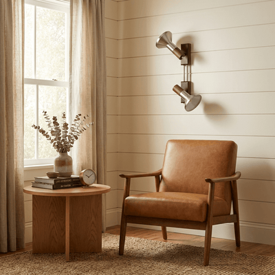 Ardell Dual Spotlight Wall Lamp