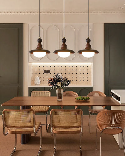 Syraeeth Premium Nordic Art Wood Pendant Light
