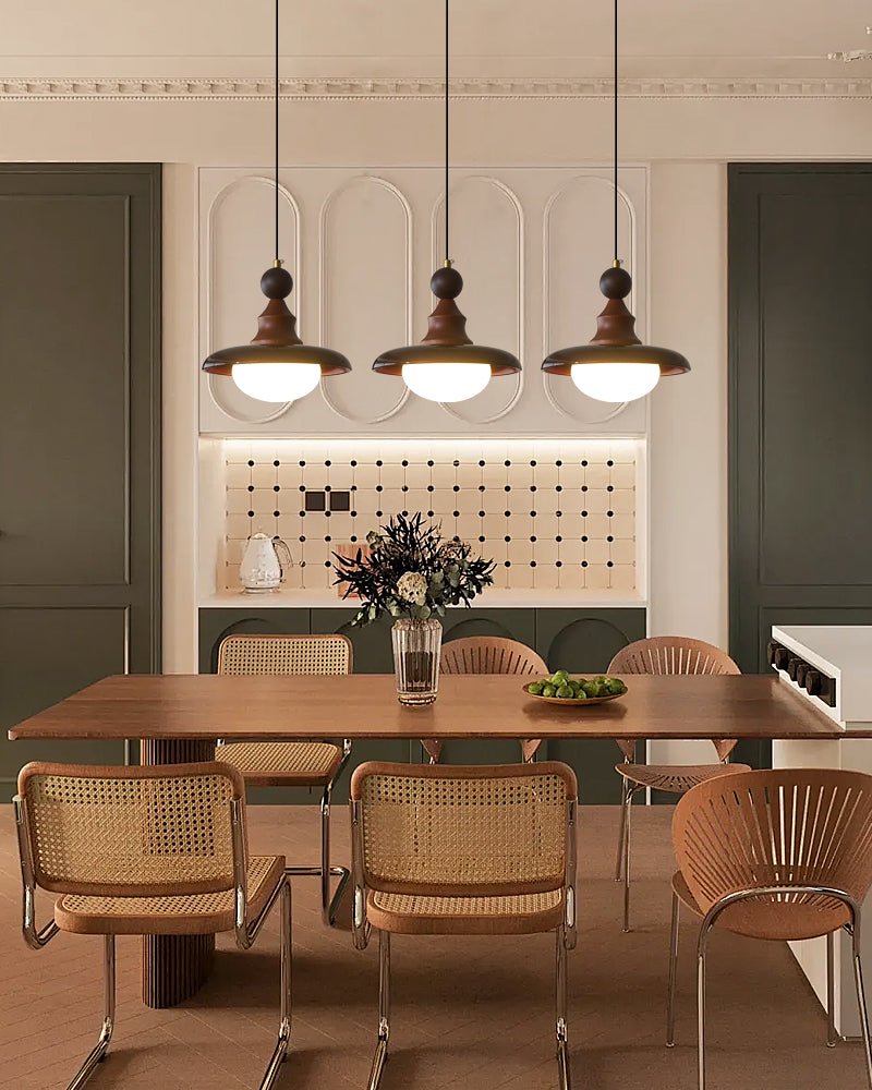 Syraeeth Premium Nordic Art Wood Pendant Light