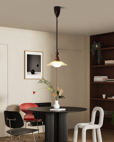 Syraeeth Premium Nordic Art Wood Pendant Light