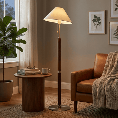 Rinanelle Wood Floor Lamp