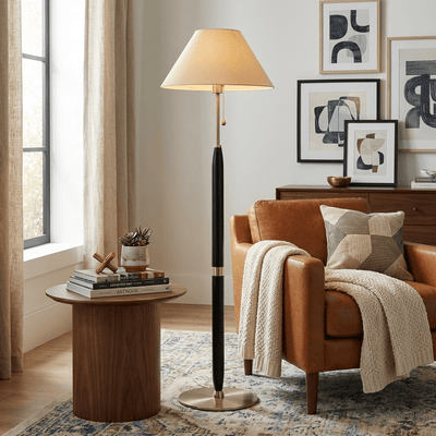 Rinanelle Wood Floor Lamp