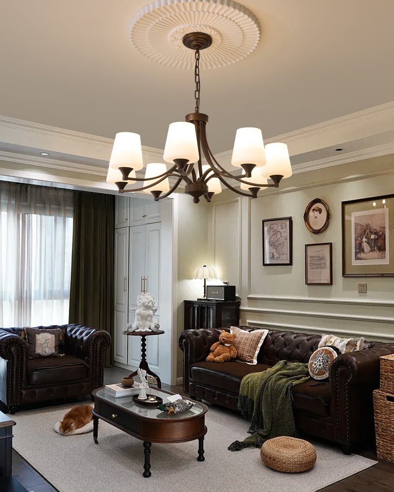 Ardena Elegance Vintage Classic Glass Chandelier