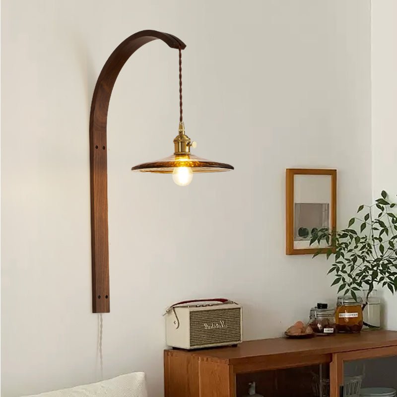 Arvyn Ardent Wood Wall Lamp