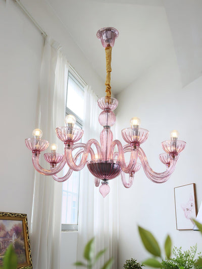 Lioraniel Chandelier Murano Glass Elegant Handcrafted