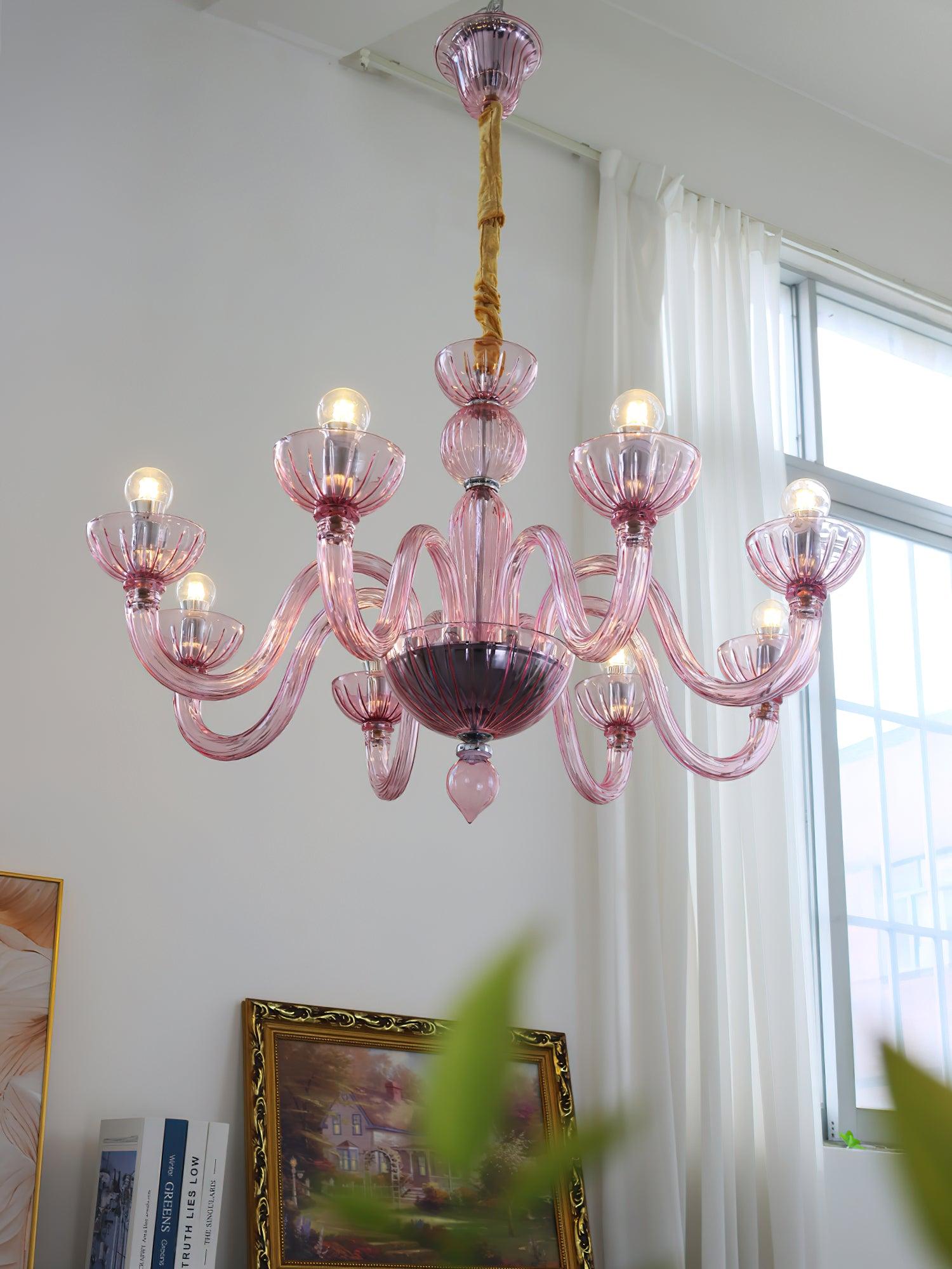 Lioraniel Chandelier Murano Glass Elegant Handcrafted