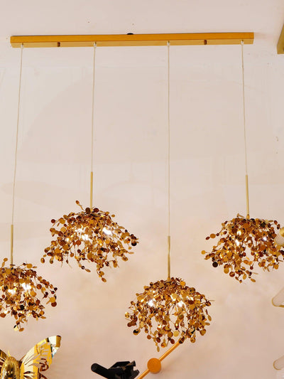 Noruielle Pendant Lamp Metallic Disc Cloud