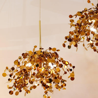 Noruielle Pendant Lamp Metallic Disc Cloud