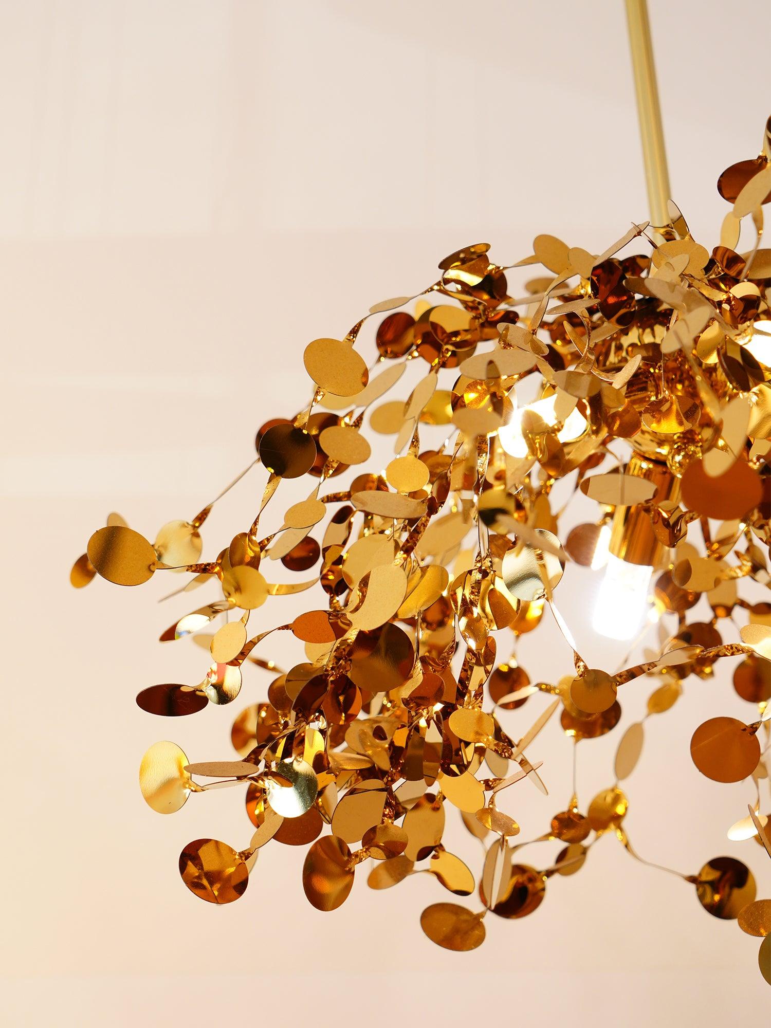 Noruielle Pendant Lamp Metallic Disc Cloud