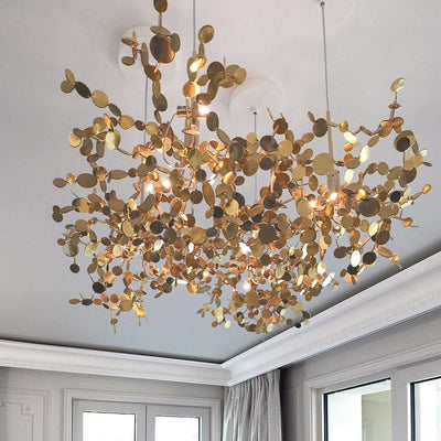 Noruielle Pendant Lamp Metallic Disc Cloud