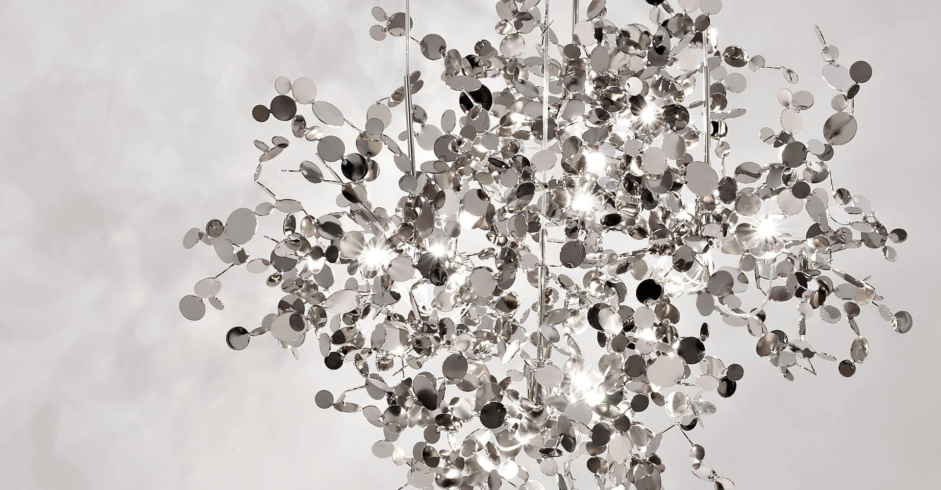Noruielle Pendant Lamp Metallic Disc Cloud