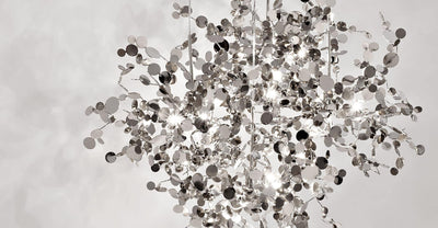 Noruielle Pendant Lamp Metallic Disc Cloud