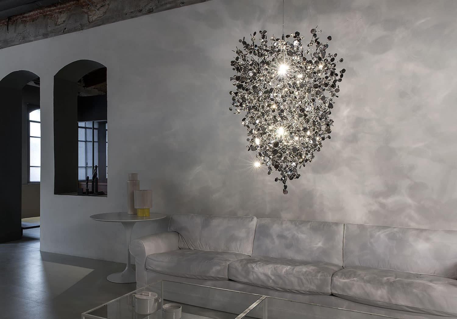 Noruielle Pendant Lamp Metallic Disc Cloud
