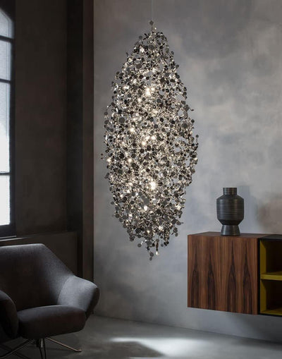 Noruielle Pendant Lamp Metallic Disc Cloud