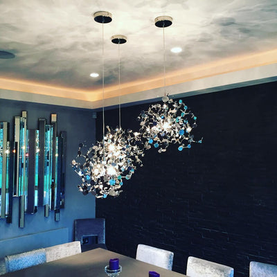 Noruielle Pendant Lamp Metallic Disc Cloud