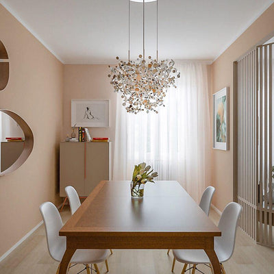Noruielle Pendant Lamp Metallic Disc Cloud