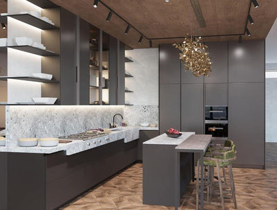 Noruielle Pendant Lamp Metallic Disc Cloud