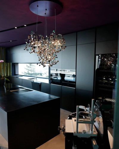 Noruielle Pendant Lamp Metallic Disc Cloud