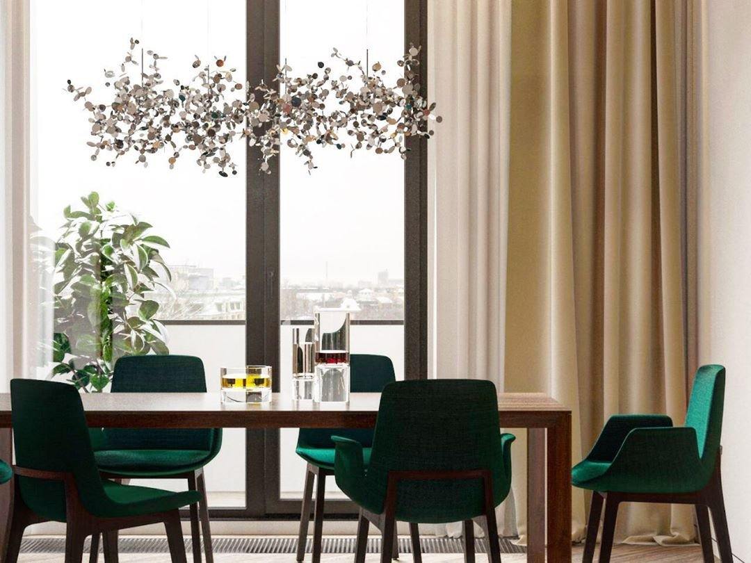 Noruielle Pendant Lamp Metallic Disc Cloud