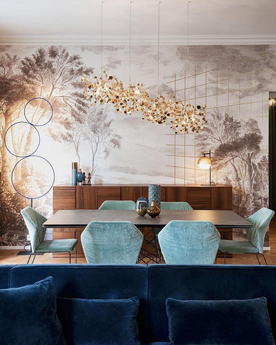 Noruielle Pendant Lamp Metallic Disc Cloud