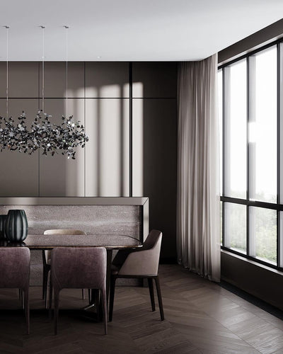 Noruielle Pendant Lamp Metallic Disc Cloud