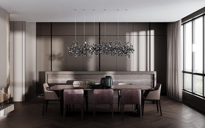Noruielle Pendant Lamp Metallic Disc Cloud