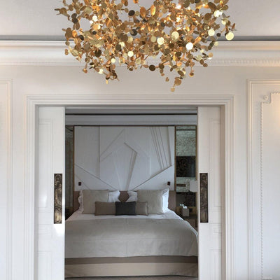 Noruielle Pendant Lamp Metallic Disc Cloud