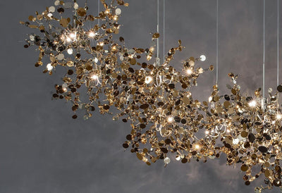 Noruielle Pendant Lamp Metallic Disc Cloud
