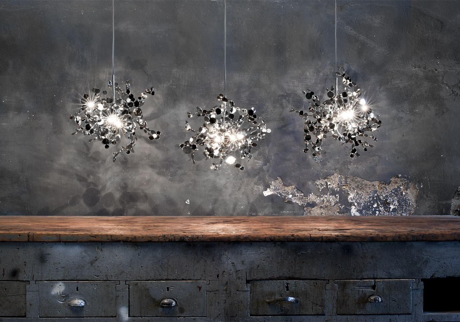 Noruielle Pendant Lamp Metallic Disc Cloud