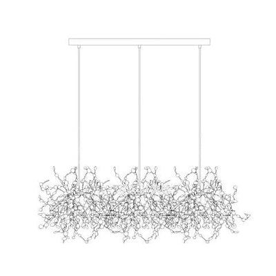Noruielle Pendant Lamp Metallic Disc Cloud