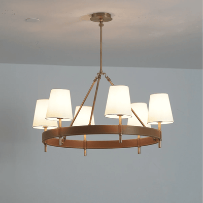 Arianna Leather Chandelier