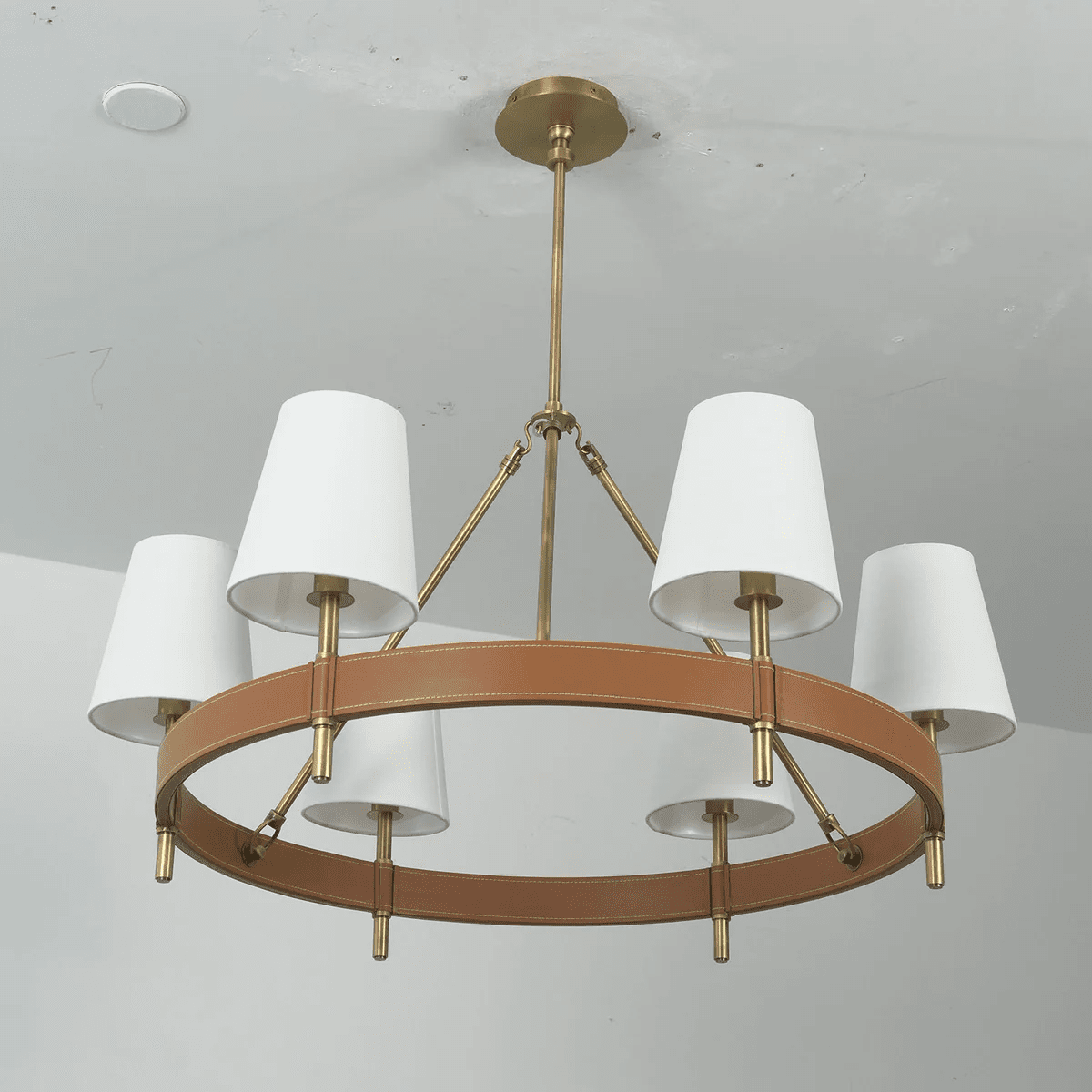 Arianna Leather Chandelier