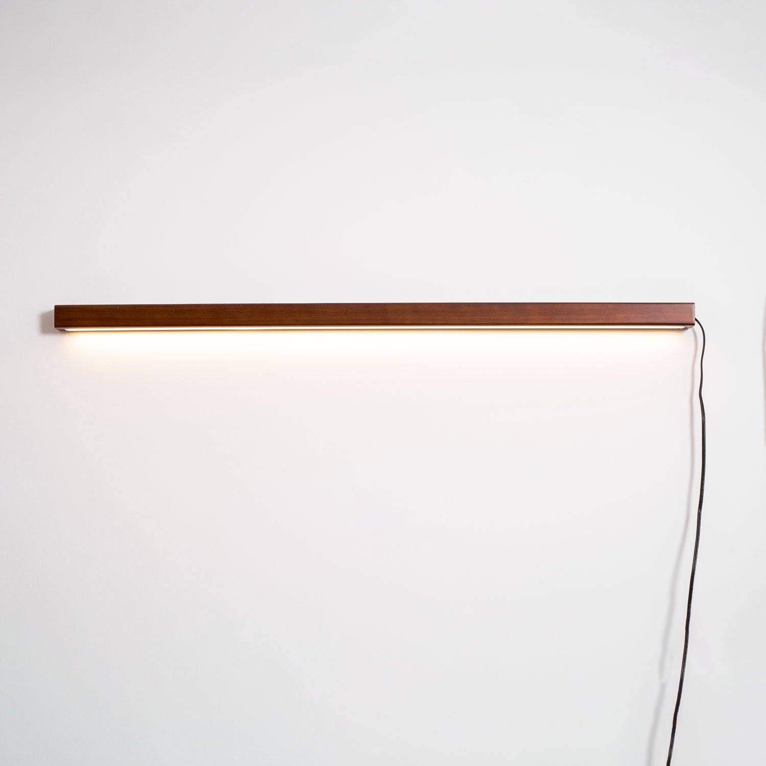 Bryf Wall Lamp Linear Wood Plug In