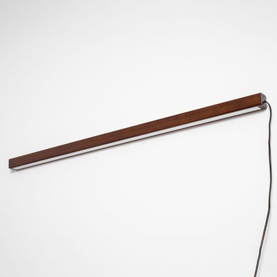 Bryf Wall Lamp Linear Wood Plug In