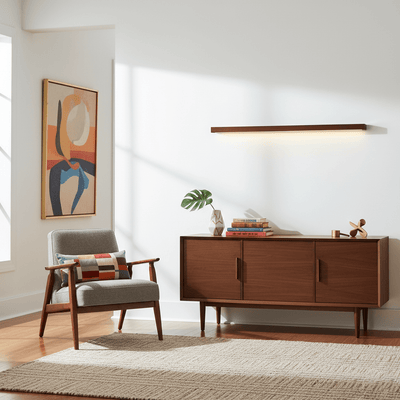 Hawley Linear Wood Indoor Wall Light