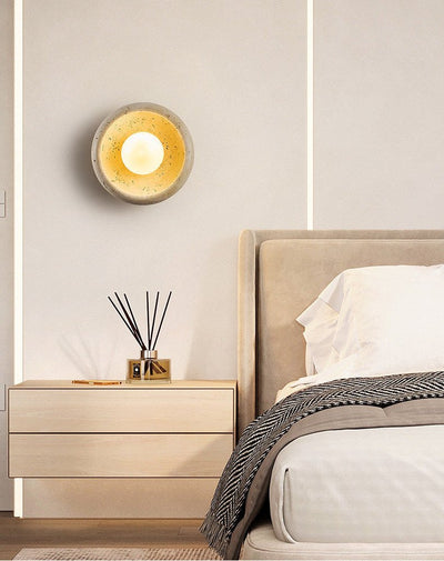 Valiselle Travertine Wall Light